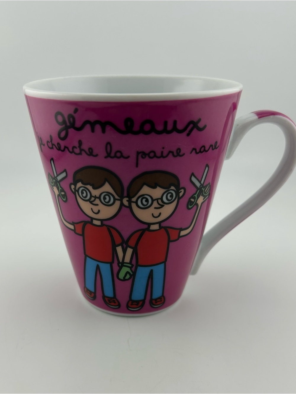 Pink Gemini Characters Ceramic Mug